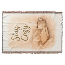 Manta de lanzamiento Stay Cozy