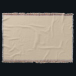Manta de Lanzar<br><div class="desc">El beige champán es una mezcla suave y pálida de beige y dorado claro, besada con sutiles tonos subyacentes de amarillo cálido o rosa. Inspirado en la elegancia atemporal del vino espumoso, este color evoca lujo, sofisticación y celebración. Su brillo discreto lo convierte en un favorito para bodas, eventos corporativos...</div>