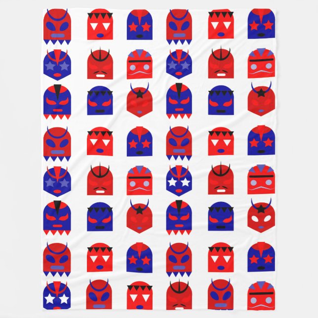 manta de lucha libre mascarillas (Anverso)