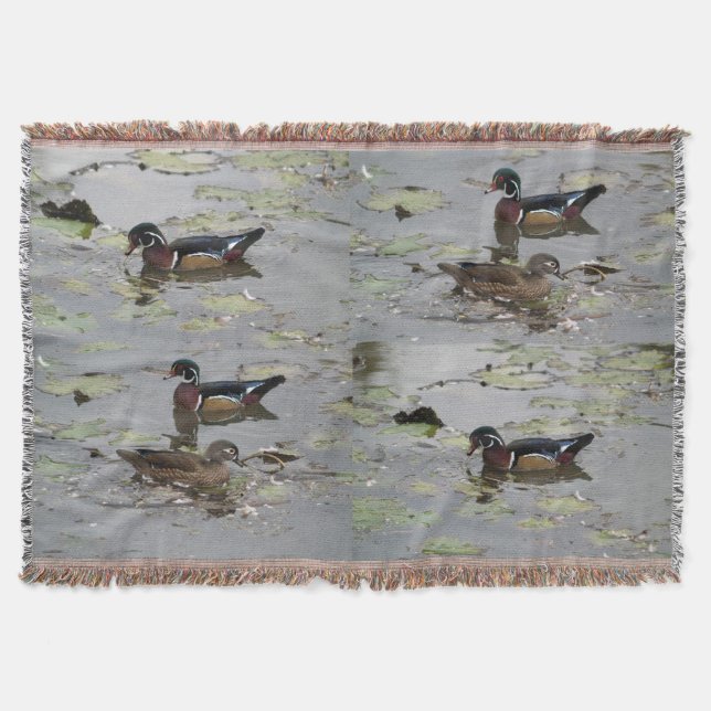 Manta de patos de madera (Anverso)