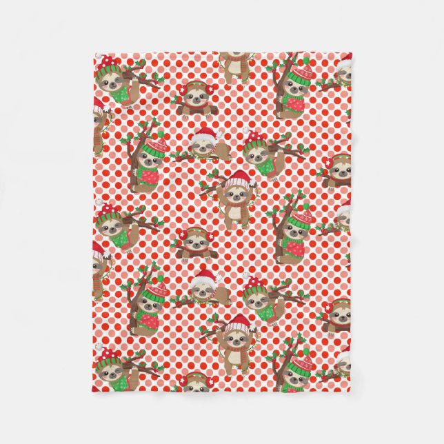 manta de perezosos navidades (Anverso)