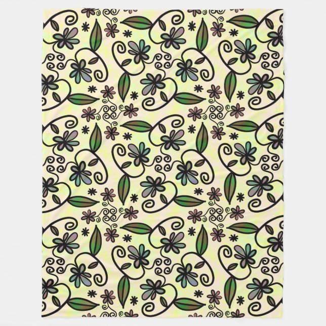 manta de pétalos botánicos (Anverso)