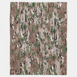 manta de pulga de camuflaje