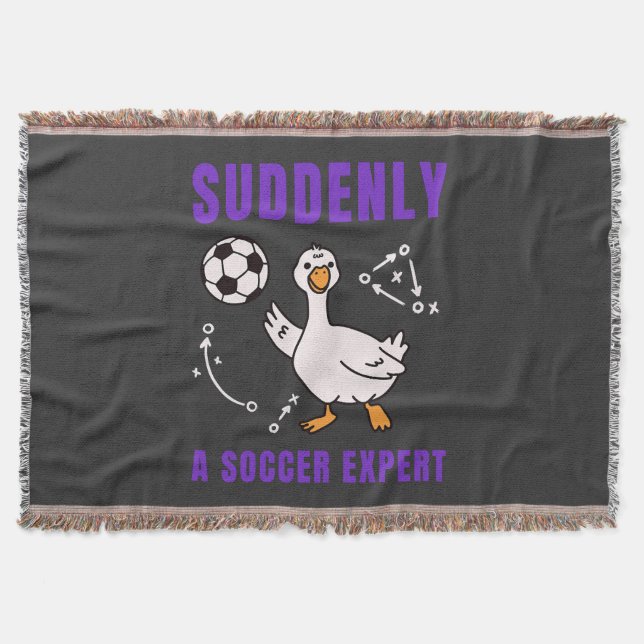 Manta De repente un experto en fútbol (Anverso)