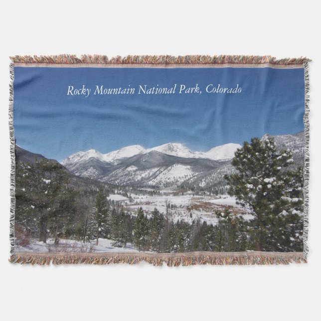 manta de Rocky Mountain National Park (Anverso)