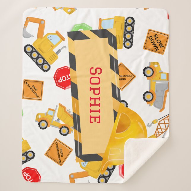 Manta de sherpa de construcción (Anverso)