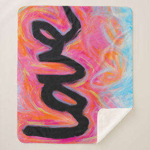 Manta de Sherpa de la colección del "AMOR"