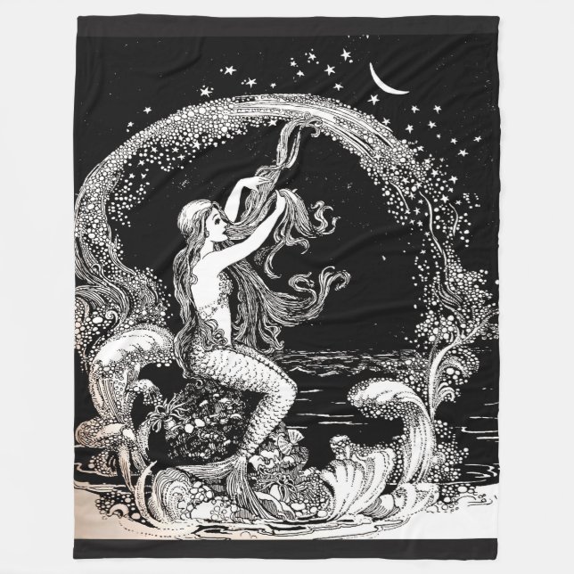 manta de sirena impresa (Anverso)