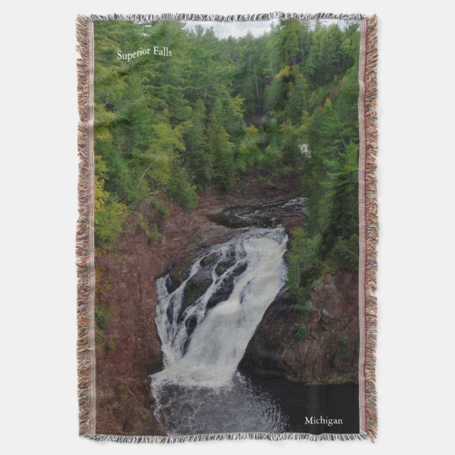 Manta de Superior Falls (Frente vertical)