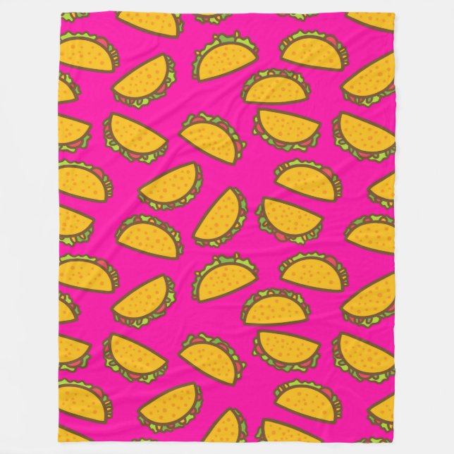 manta de tacos rosa (Anverso)