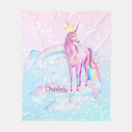 Manta de unicornio personalizada Mantas de unicorn