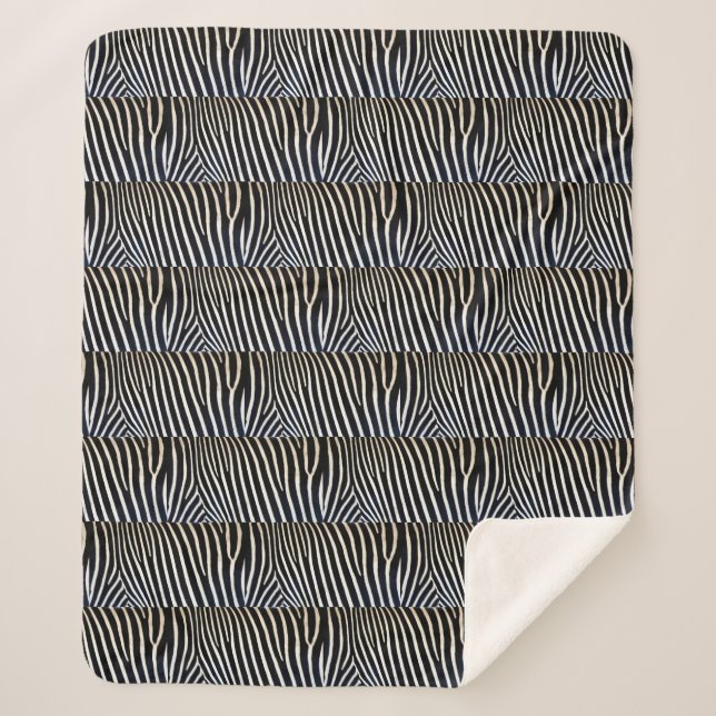Manta de Zebra Sherpa (Anverso)