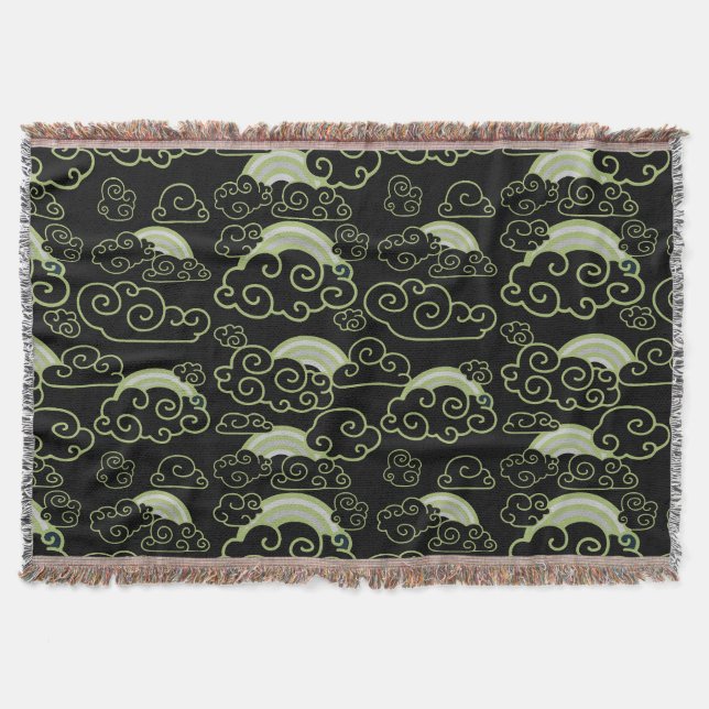 Manta Decoración Hogar Al Estilo Japonés (Anverso)