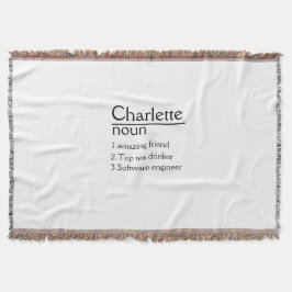 Manta Definición de nombre personalizada desembocadura