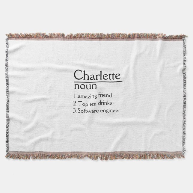 Manta Definición de nombre personalizada desembocadura (Anverso)