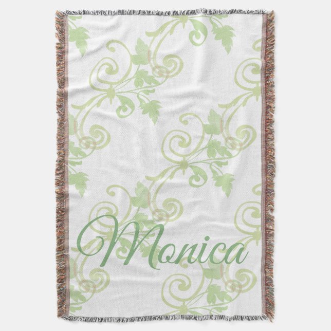 Manta Deja Swirl Personalizado (Frente vertical)