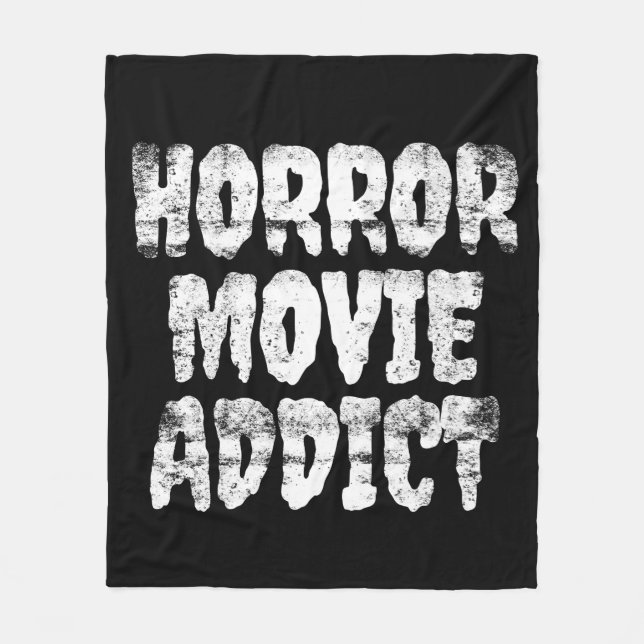 Manta del adicto a la película de terror (Anverso)