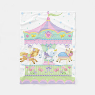 Manta del bebé del carrusel