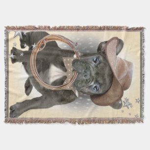 Manta del bulldog francés