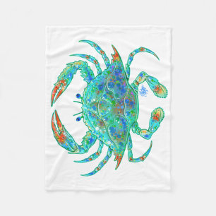 Manta del cangrejo azul