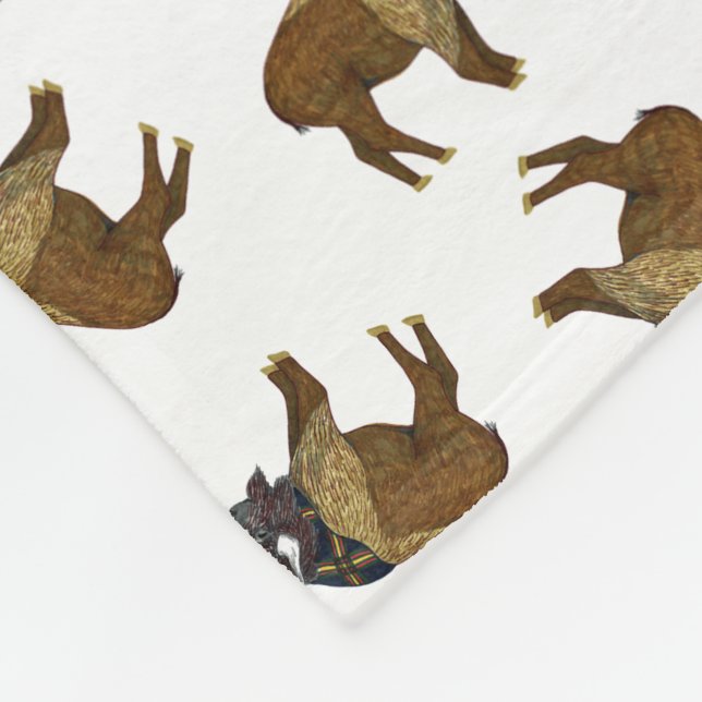 Manta del lanzamiento del búfalo (Esquina)