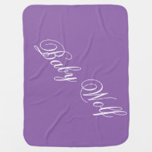 Manta del lobo del bebé del paño grueso y suave