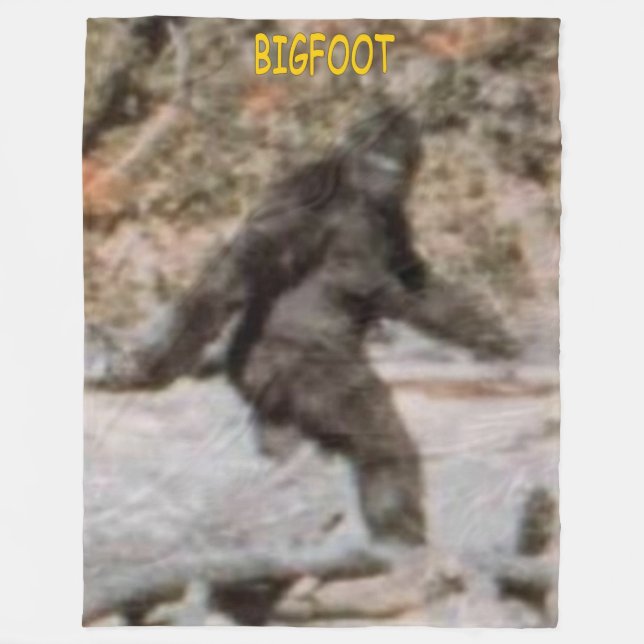 MANTA DEL PAÑO GRUESO Y SUAVE DE BIGFOOT (Anverso)