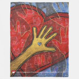 Manta del paño grueso y suave de la AYUDA