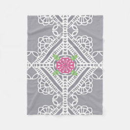 Manta del paño grueso y suave de la impresión del