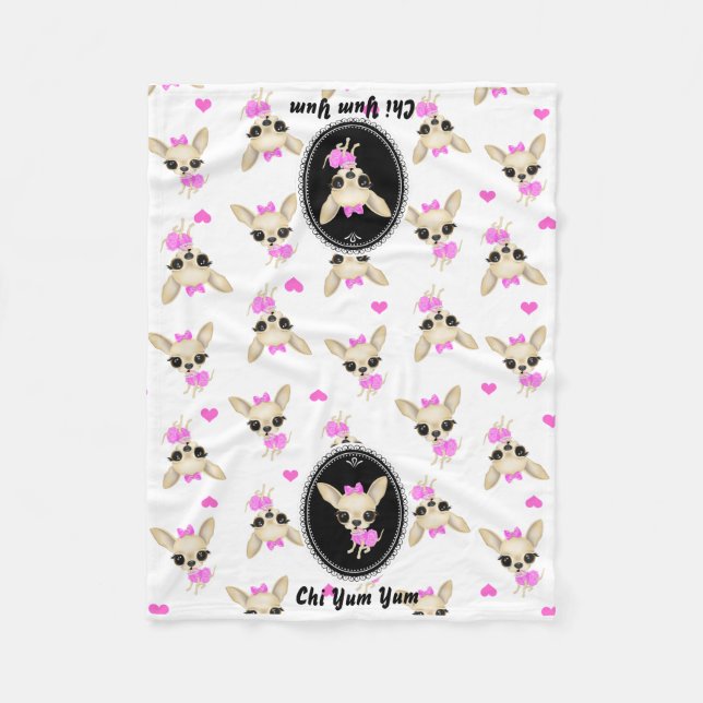 Manta del paño grueso y suave de la ji Yum Yum (Anverso)