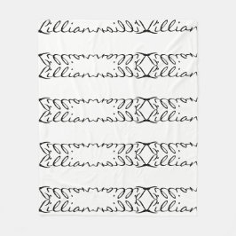 Manta del paño grueso y suave de "Lillian"