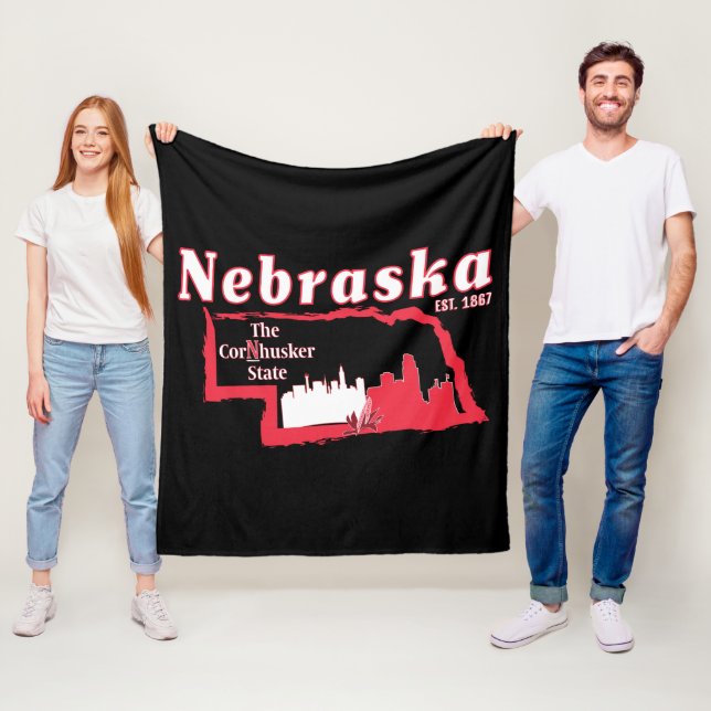 Manta del paño grueso y suave de Nebraska (In situ)