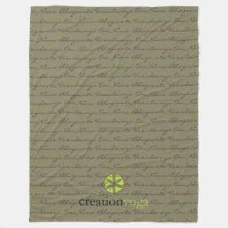 Manta del paño grueso y suave de OM Namo - 60" x