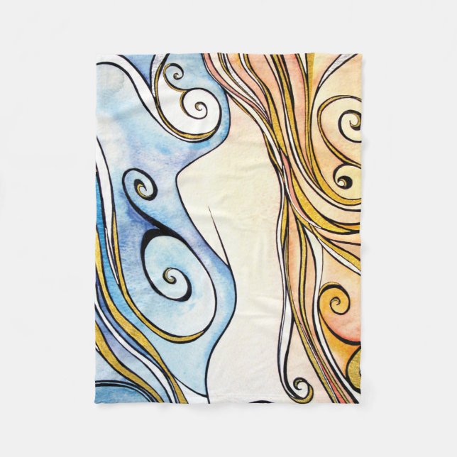 Manta del paño grueso y suave de señora Irlanda (Anverso)