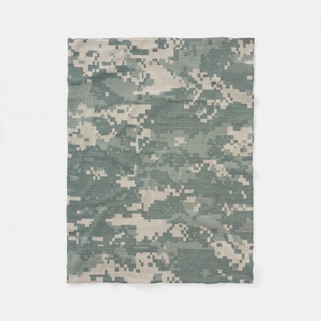 Manta del paño grueso y suave del camafeo (Anverso)