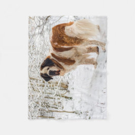 Manta del paño grueso y suave del perro de St