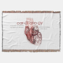 Manta del tiro de la cardiología