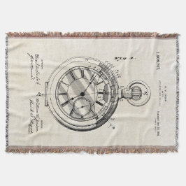 Manta del tiro del reloj de bolsillo de Jordania