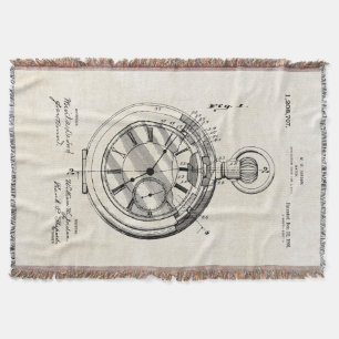 Manta del tiro del reloj de bolsillo de Jordania