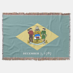 Manta Delaware State Flag Print Patriotic