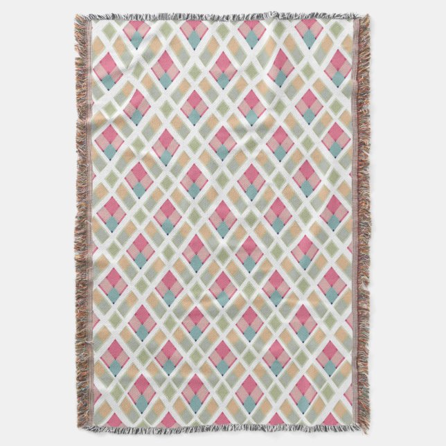 Manta Delicada plaid (Frente vertical)