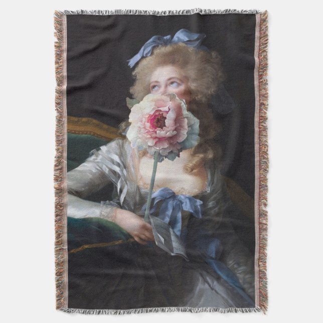 Manta Demencia con peones rosados (Frente vertical)