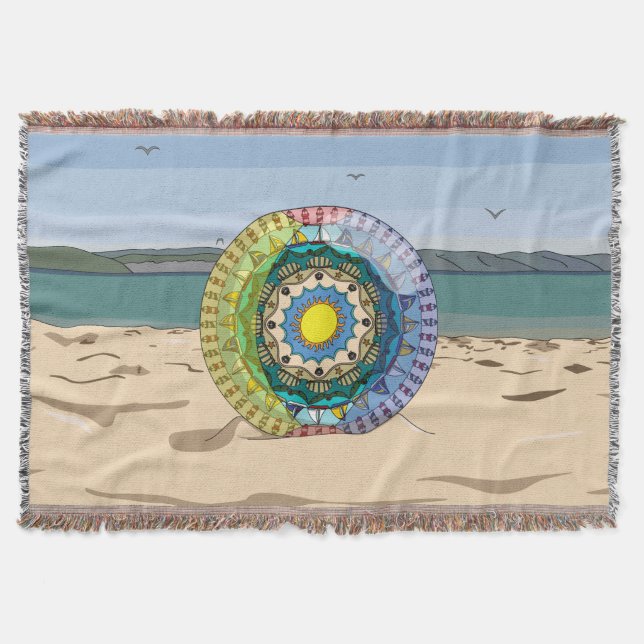 Manta Deslumbramiento del sol de verano (Anverso)
