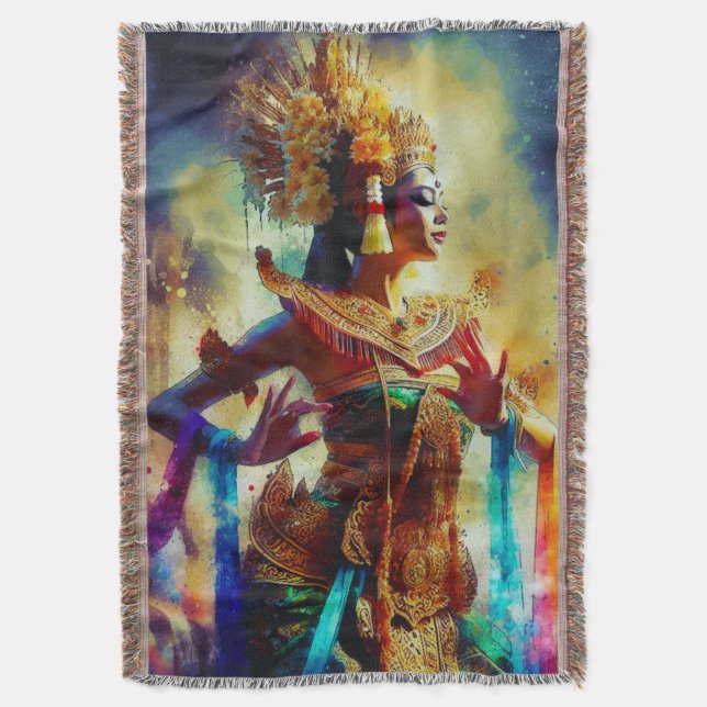 Manta Dewi Tari (Diosa de la danza) (Frente vertical)
