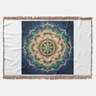 Manta Dhamar Mandala del Loto