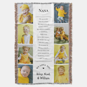 Manta Día de la Madre Abuela Grammy Nana de los nietos