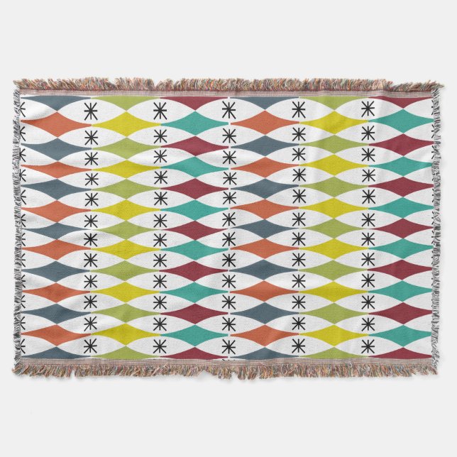 Manta Diamantes y estallidos (Anverso)