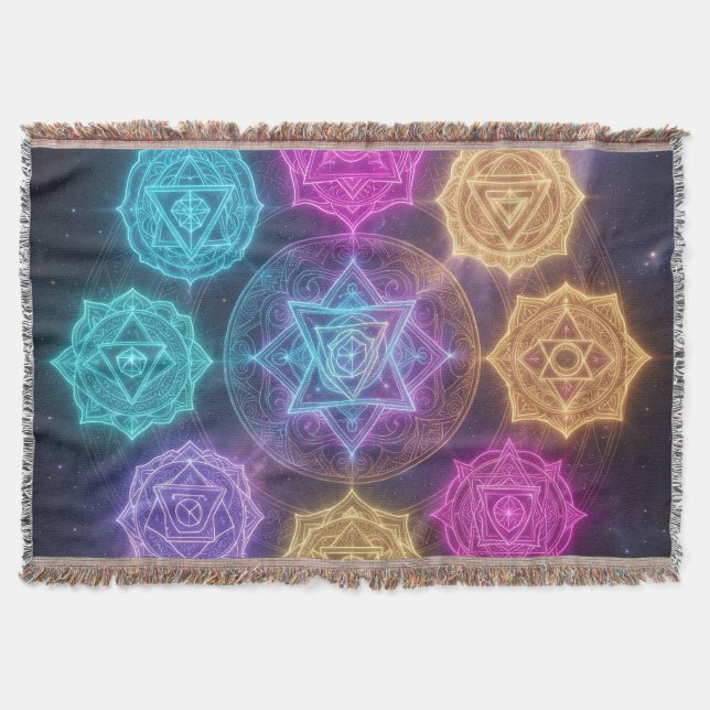 Manta Die 7 Chakren´6 (Anverso)