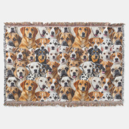 Manta Diferentes razas de perros