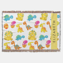 Dinosaurios Cutos, Patrón De Dinosaurios, Tu Nombr